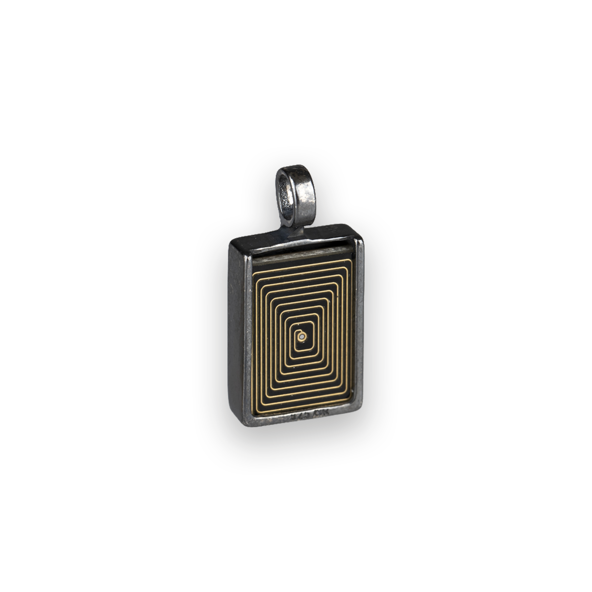 Jewelry Protection from electrosmog Necklace Grey