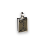 Jewelry protection from electrosmog necklace silver