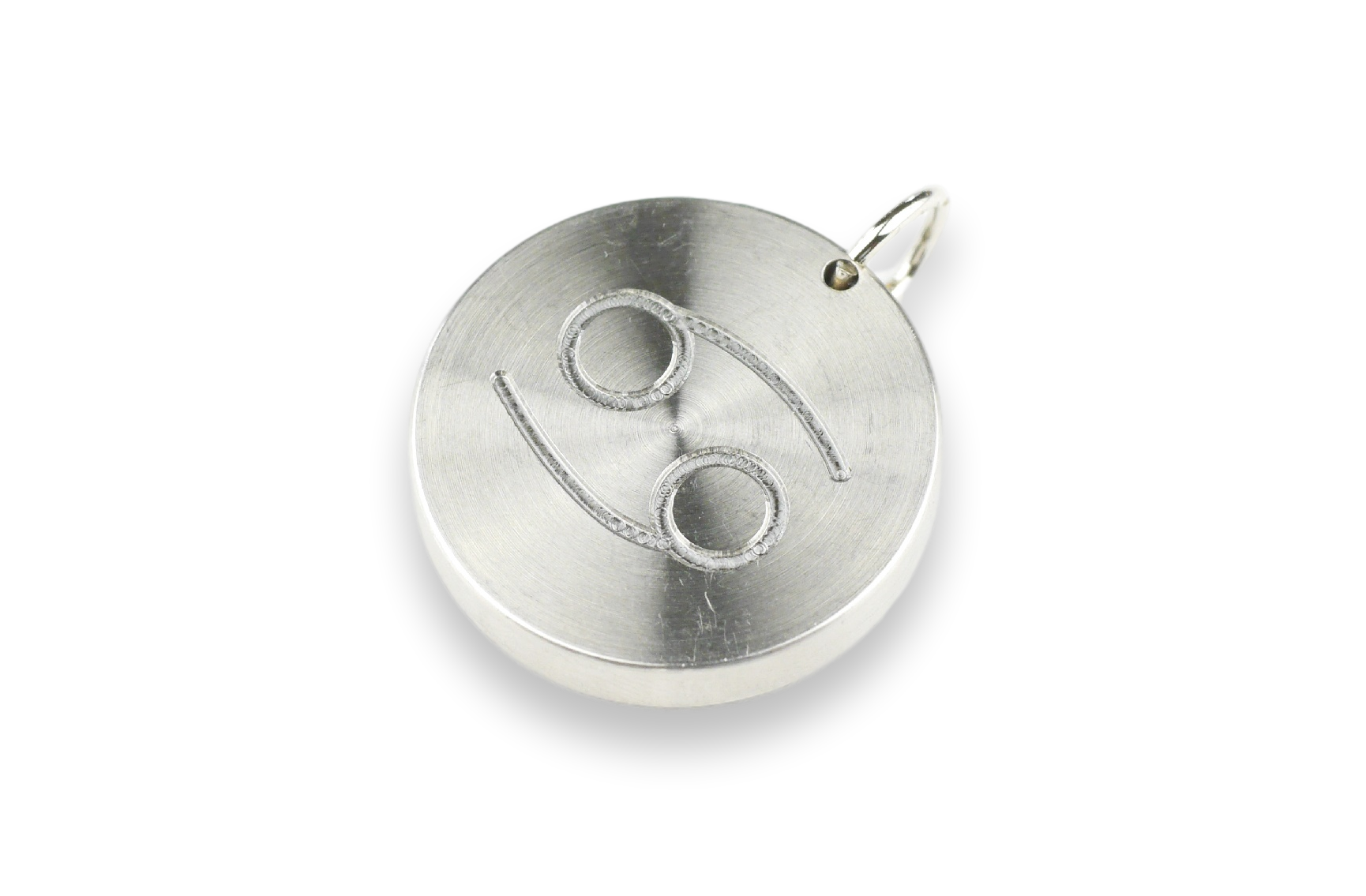ZES Bodyguard 25 stainless steel with zodiac sign cancer engraving