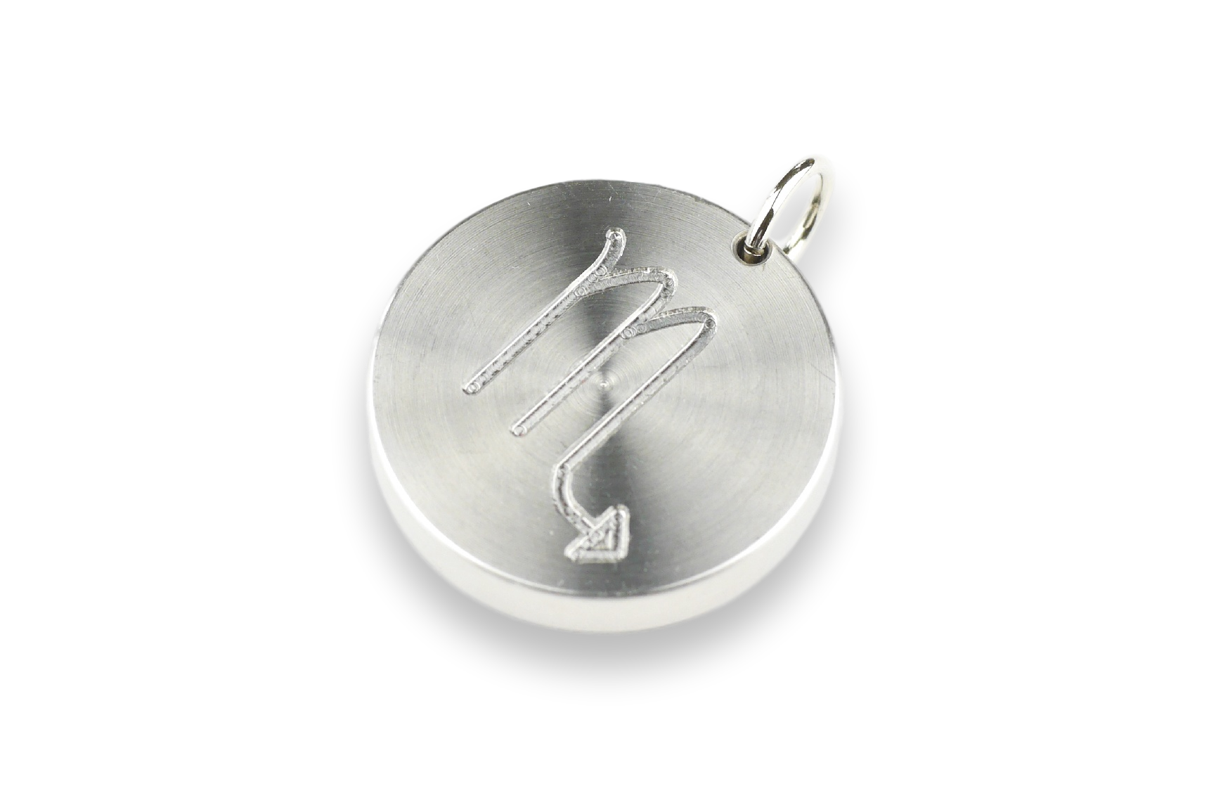ZES Bodyguard 25 stainless steel with star sign scorpion engraving