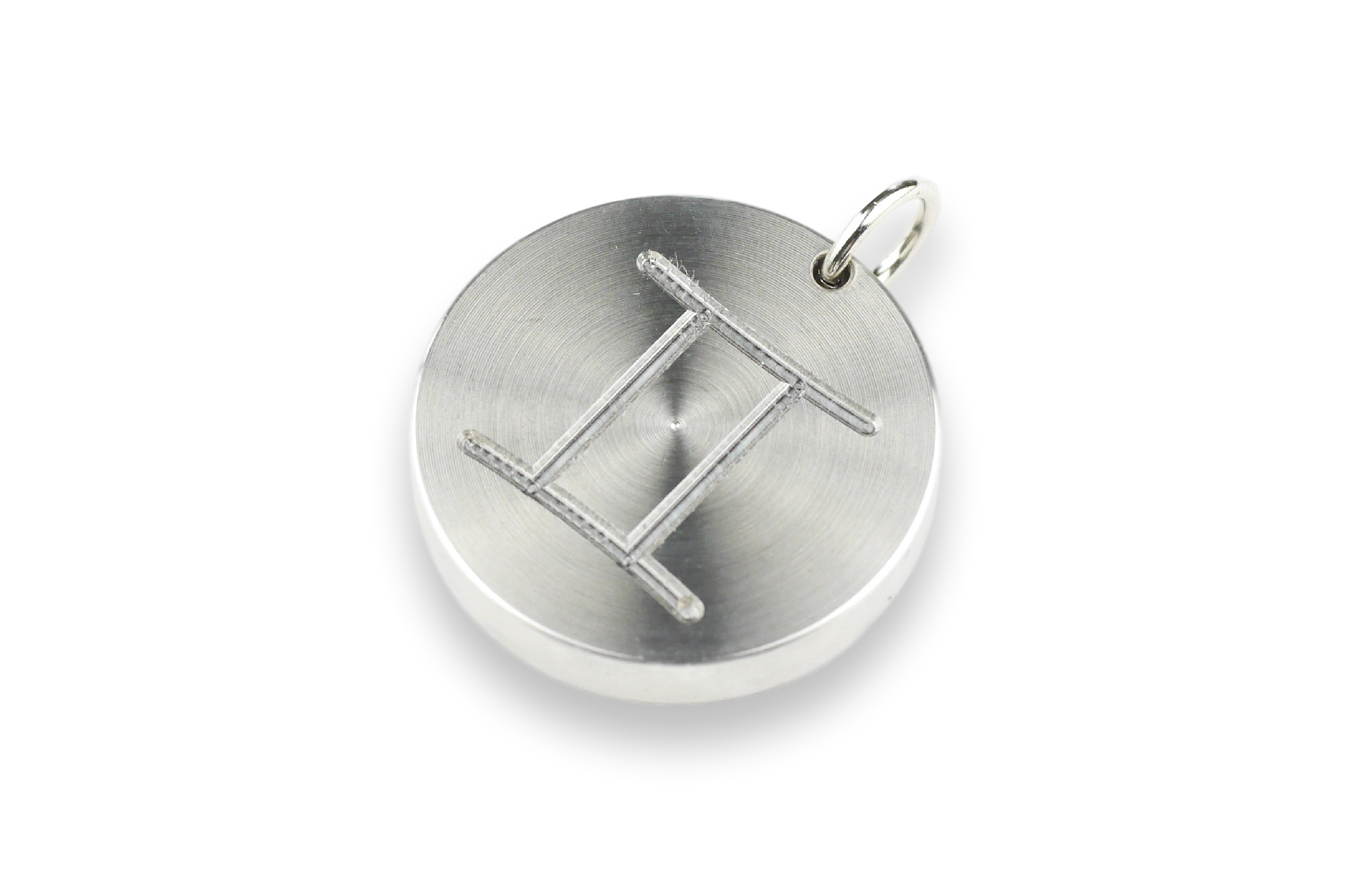 ZES Bodyguard 25 stainless steel with star sign twin engraving