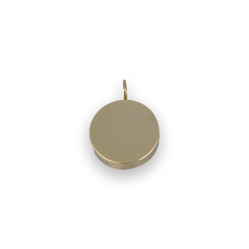 Protection from electrosmog pendant gold