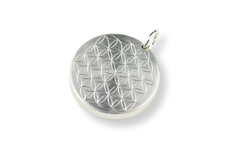 ZES Bodyguard 25 stainless steel with flower of life engraving