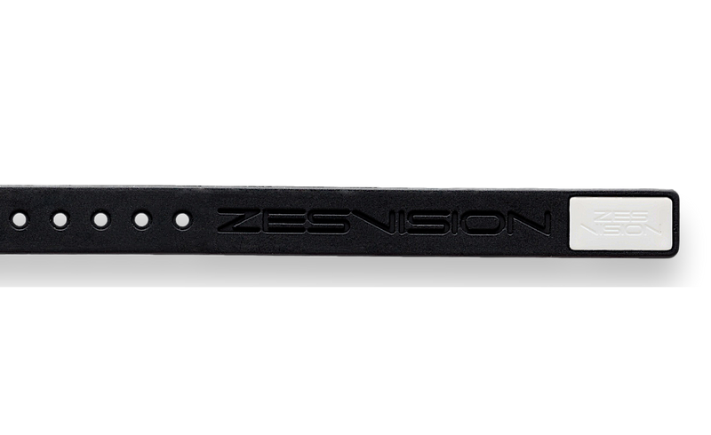 ZES Sports Bracelet - Bracelet black and case white