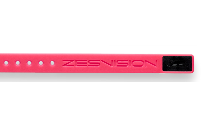 ZES Sports Bracelet - Bracelet magenta and case black